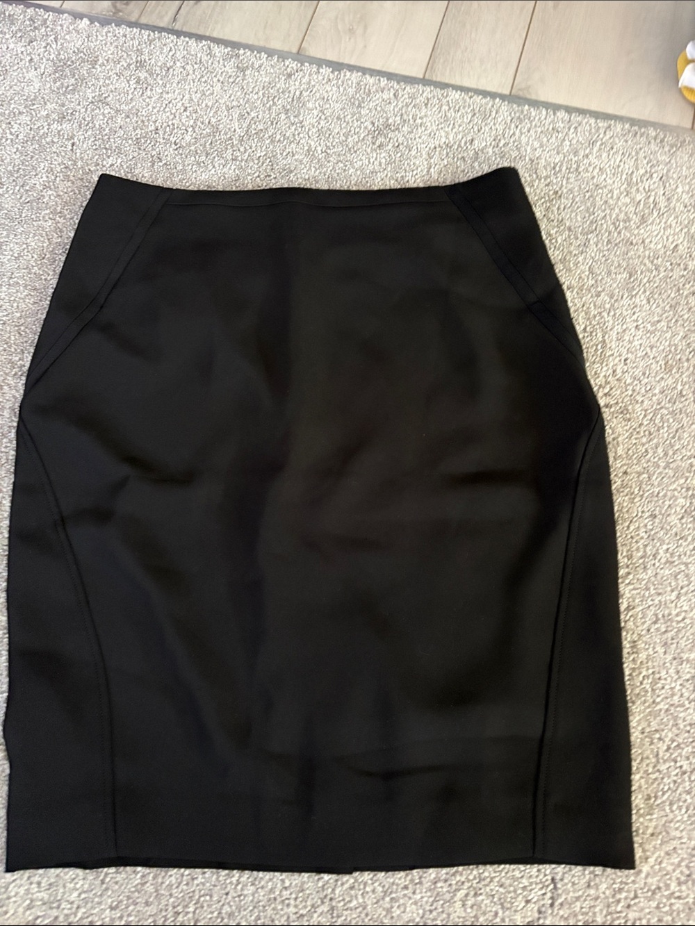 Ted Baker Black Tailored Panel Pencil Skirt